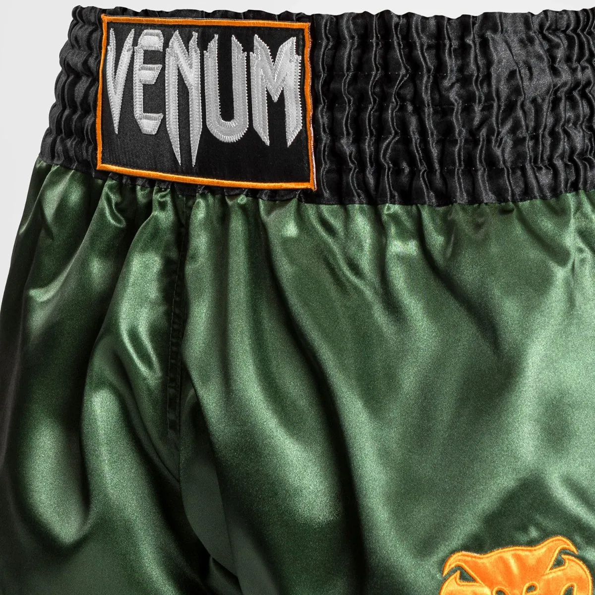 Venum Classic Muay Thai Shorts Green/Black/Gold