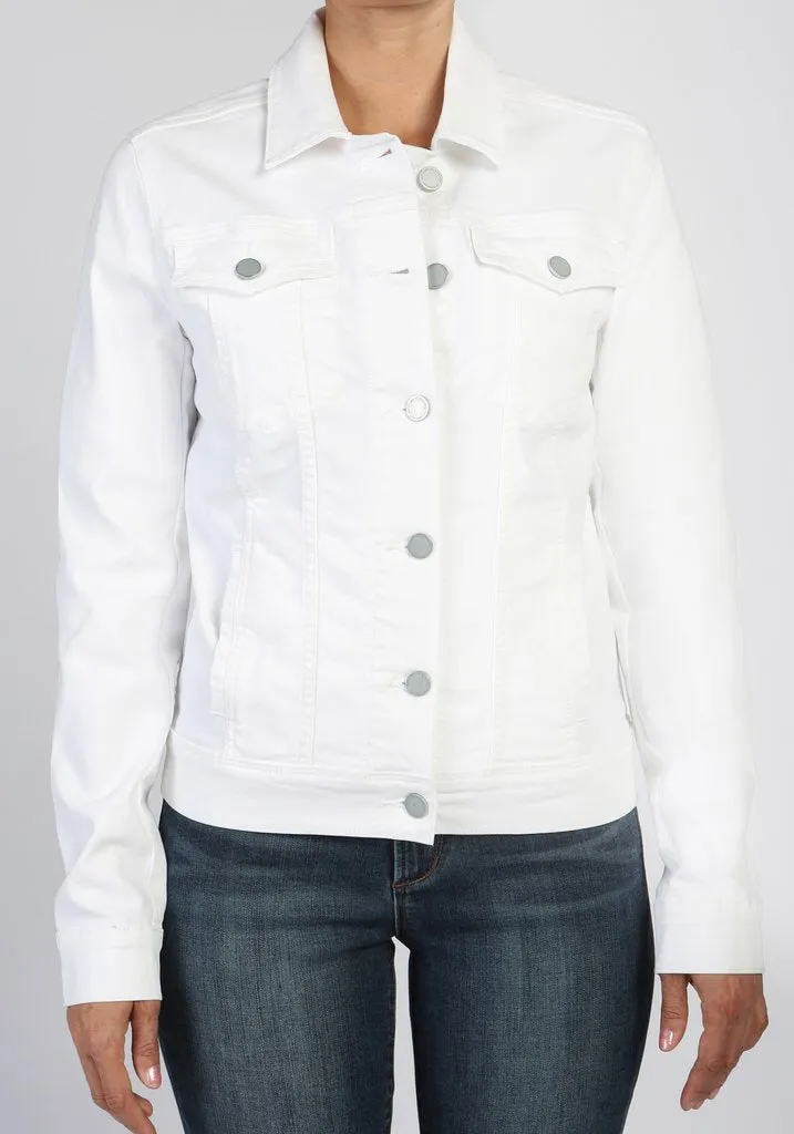 White Denim Jacket