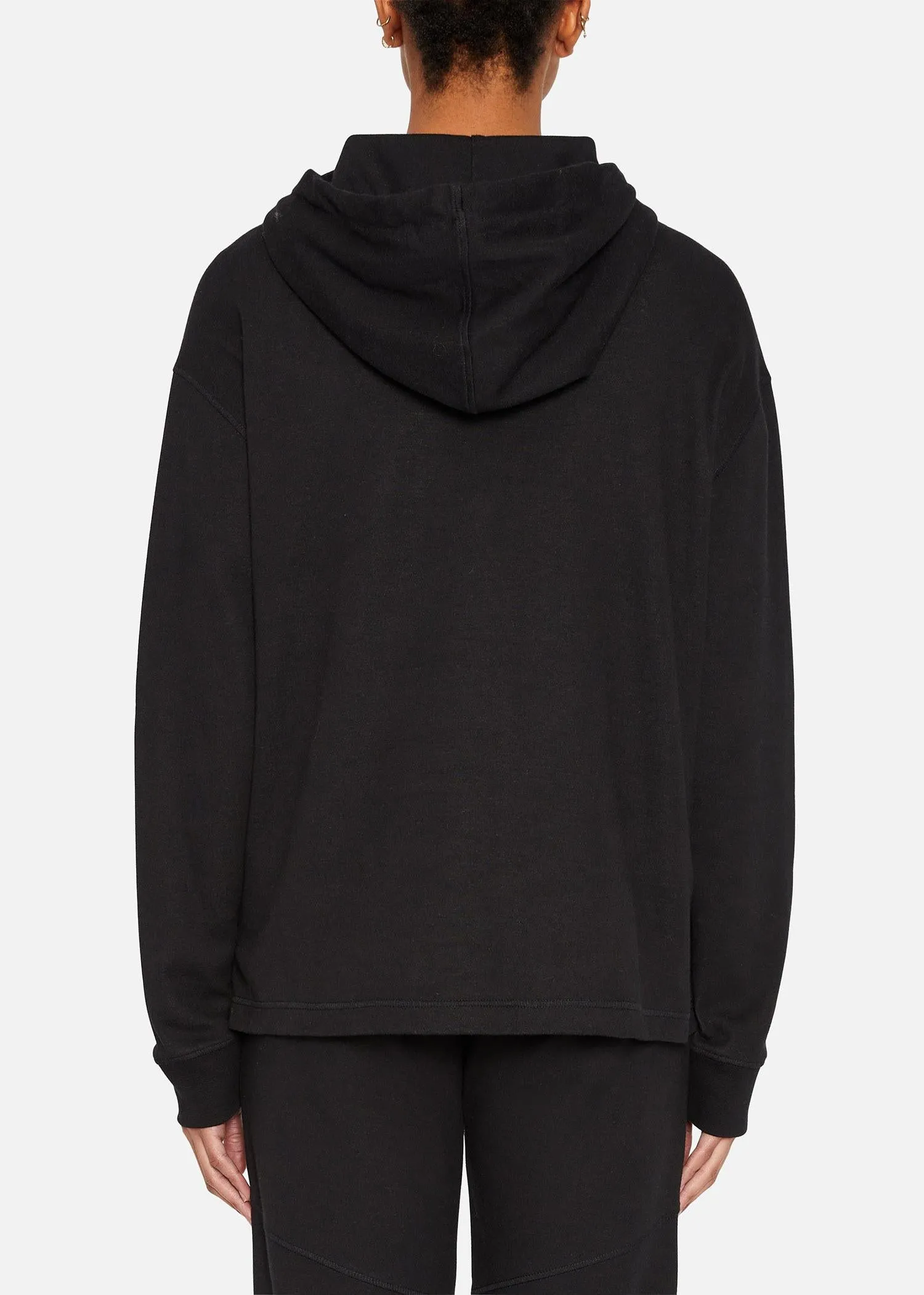 WOMENS SI HOODED SWEAT (W) BLACK