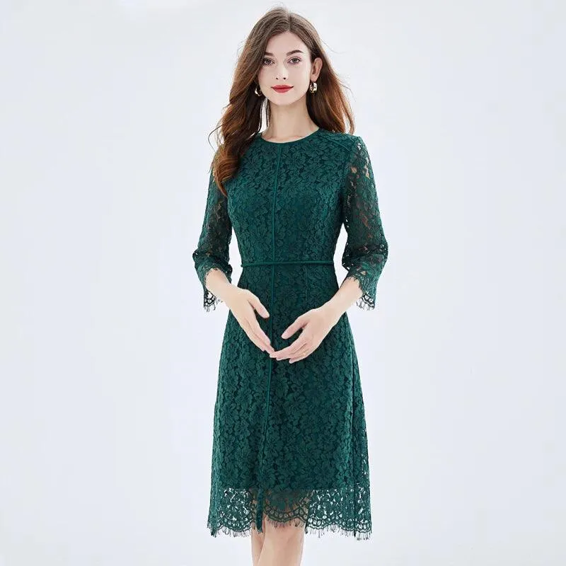 Women’s Slim Medium Length Hip Dress