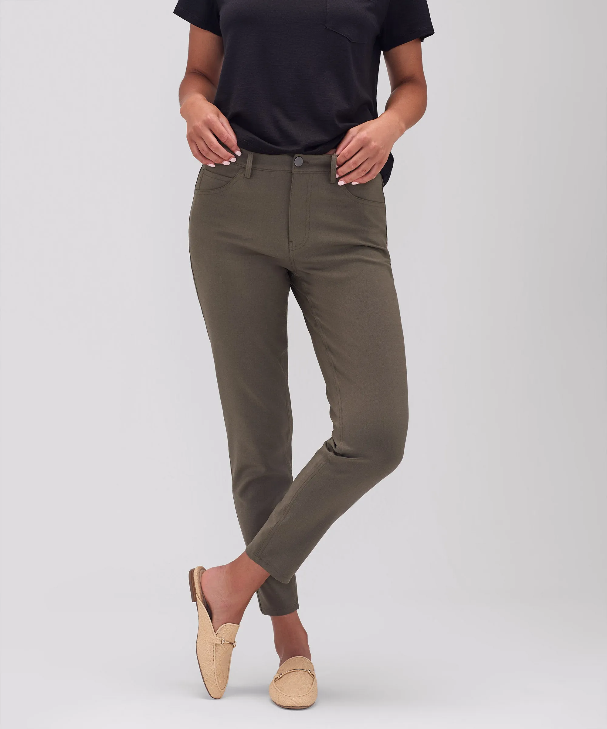 Women's Slim Merino Travel Pants