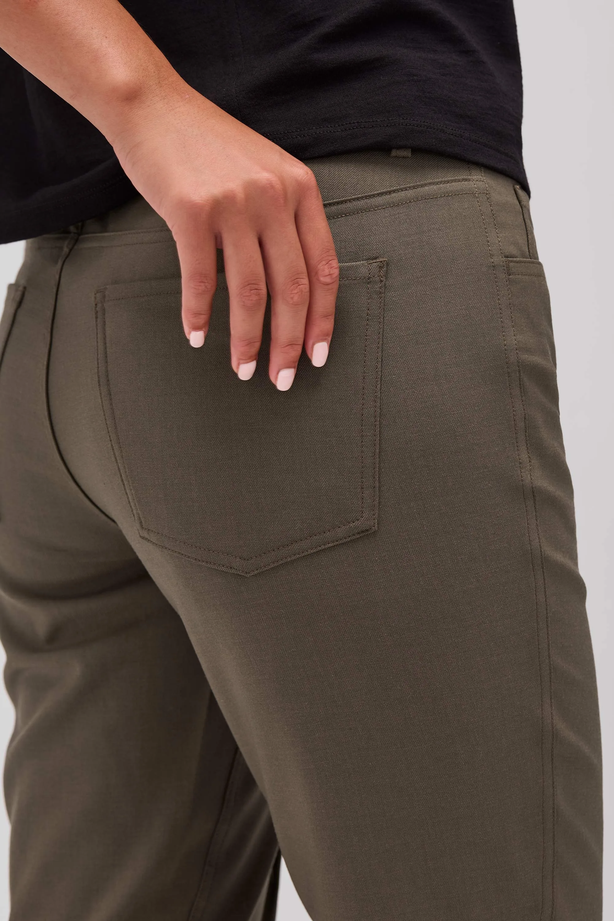 Women's Slim Merino Travel Pants