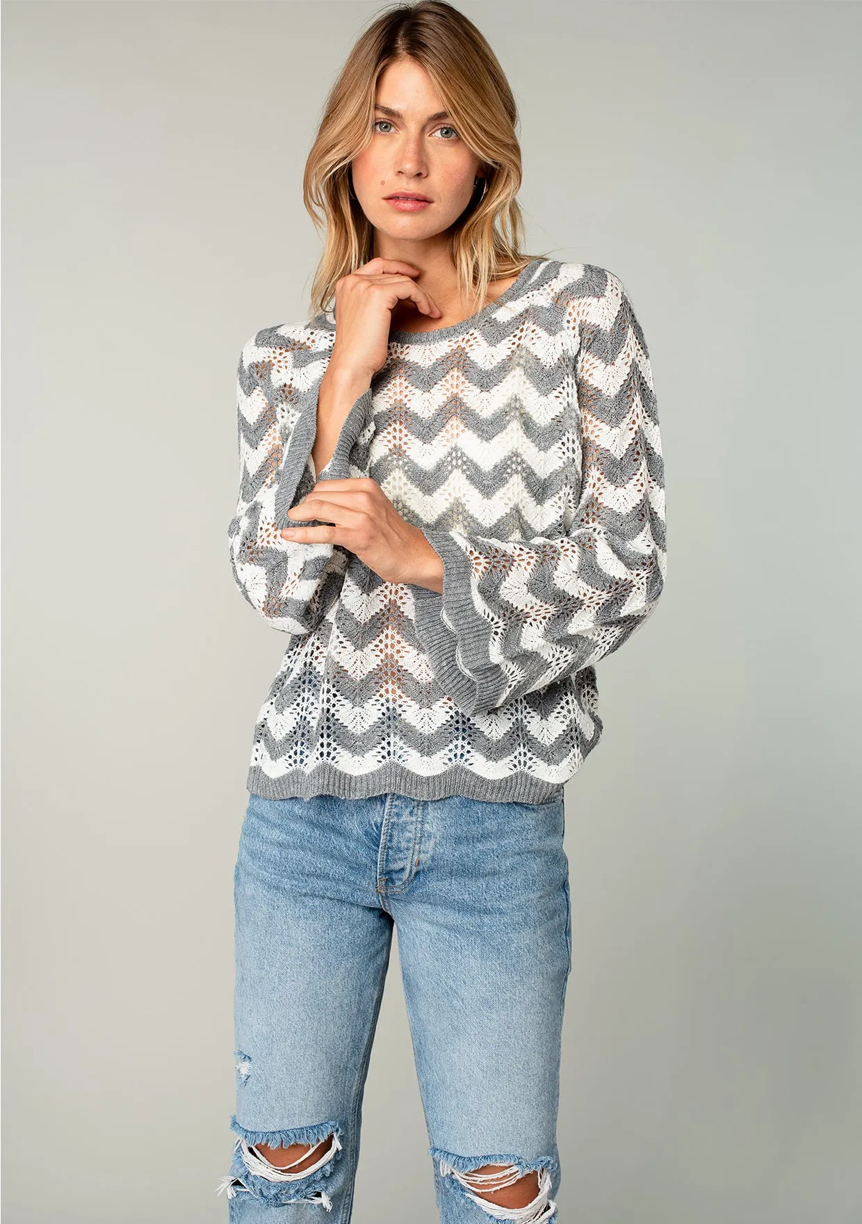 Yara Bell Sleeve Sweater