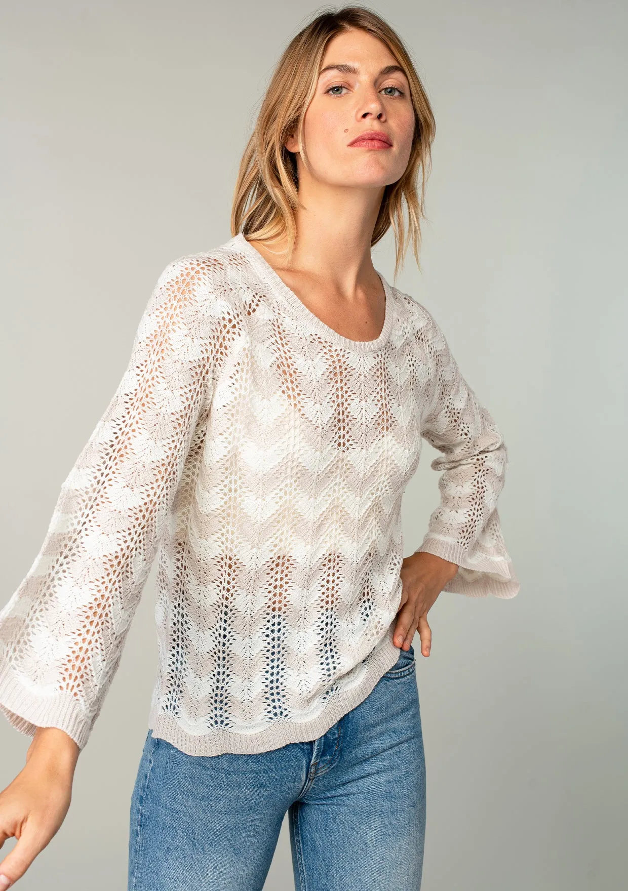 Yara Bell Sleeve Sweater